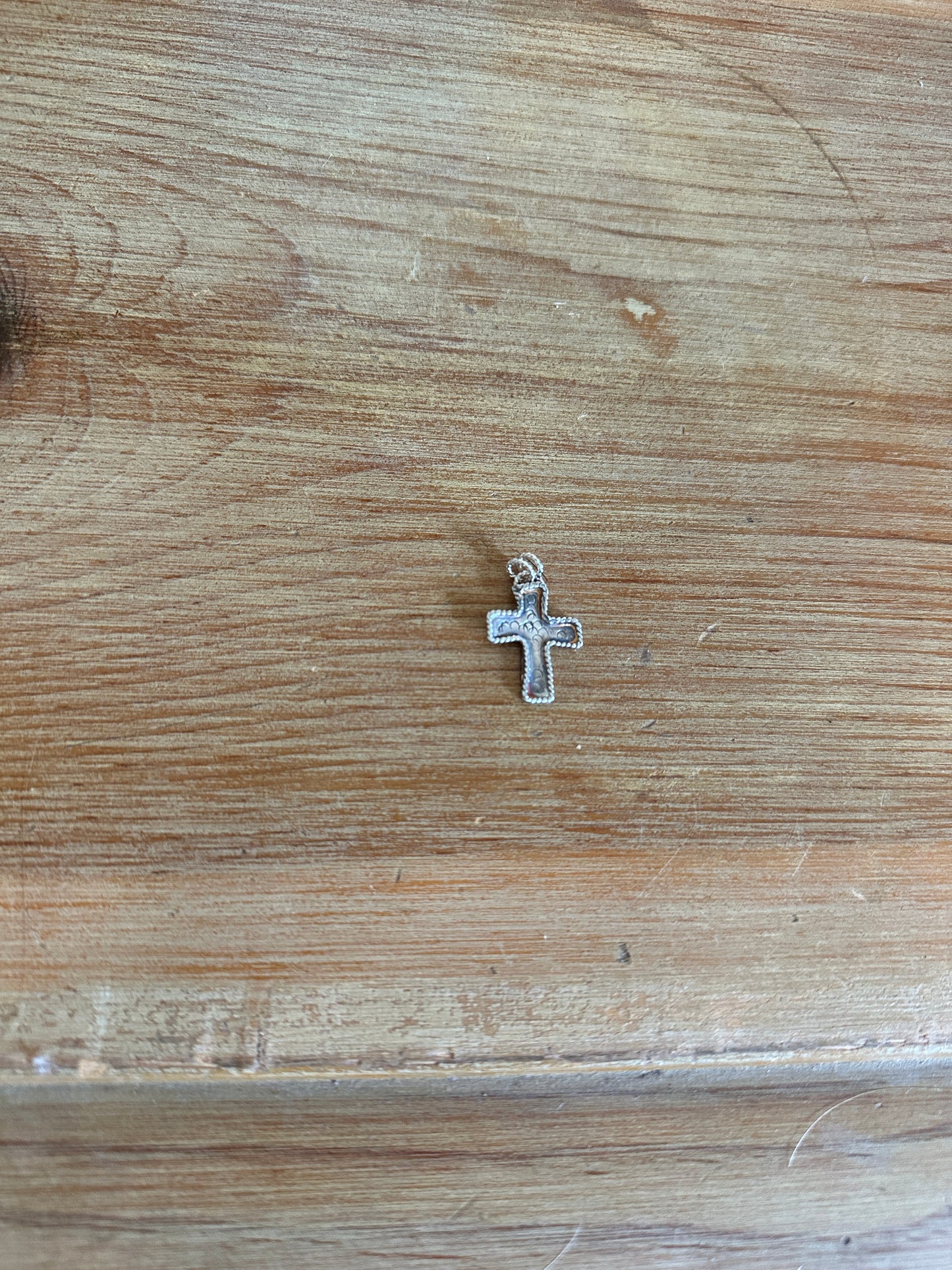 Tiny Cross Charm